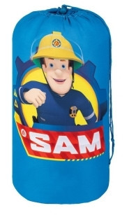 Летний детский спальный мешок 170х70 Fireman Sam синий Киев - изображение 1