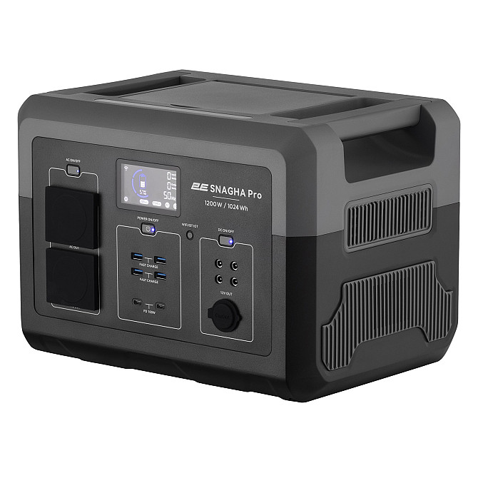 Зарядна станція 2Е Snagha PRO, 1200 Вт, LiFePo4, швидка зарядка Київ - изображение 1