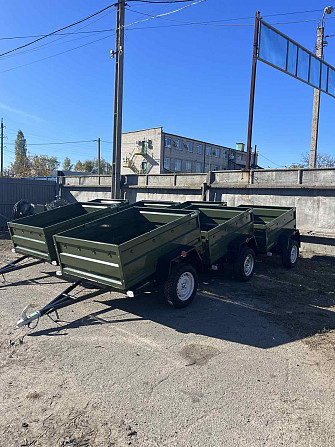 Причіп до легкового авто 200х130х50 (завод "Дніпро") Радехов - изображение 1