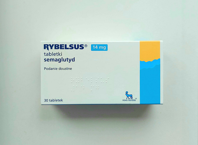 Семаглутид Рібелсус Rybelsus 14 mg 30 шт рибелсус семаглютид рибелсус Київ - изображение 1