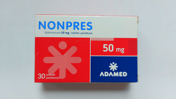 Nonpres Нонпрес 50 mg, 30 т. еплеренон еспіро Київ - изображение 1