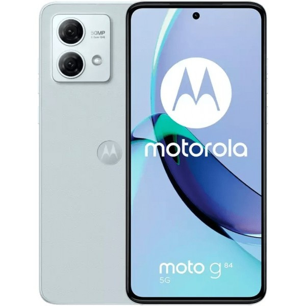 Смартфон Motorola Moto G84 5G 12/256GB NFC Marshmallow Blue Global UA (PAYM0005PL) (Код товару:37856 Харьков - изображение 1