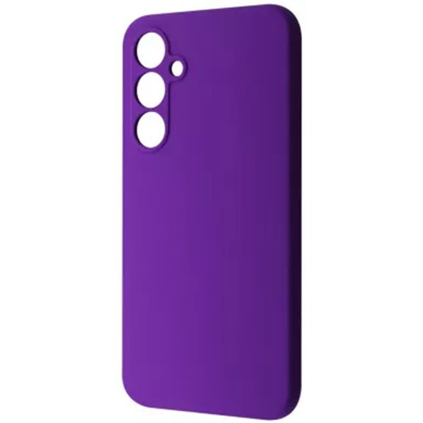 Чохол WAVE Full Silicone Cover для Samsung A35 5G A356 Dark Purple (Код товару:37888) Харьков - изображение 1