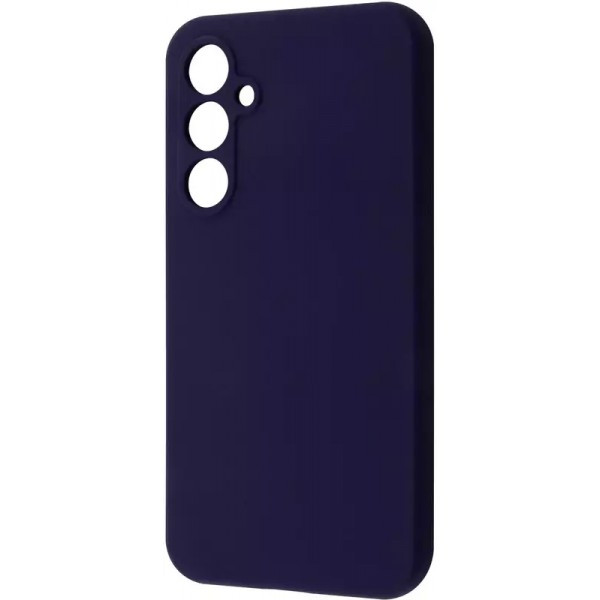 Чохол WAVE Full Silicone Cover для Samsung A35 5G A356 Midnight Blue (Код товару:37889) Харьков - изображение 1