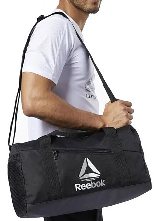 Спортивная сумка 35L Reebok Training Essentials Grip Duffel Bag черная Киев - изображение 1