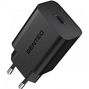 Мережевий зарядний пристрій SENTEO Z-13 1Port USB-C 3A PD 25W Black (Код товару:37722) Харьков