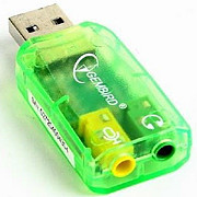 Звукова карта Gembird SC-USB-01 Green (Код товару:37692) Харьков