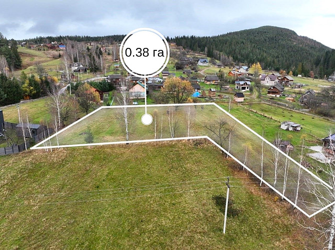 Земельна ділянка в Микуличині 0.38 га Яремче - изображение 1