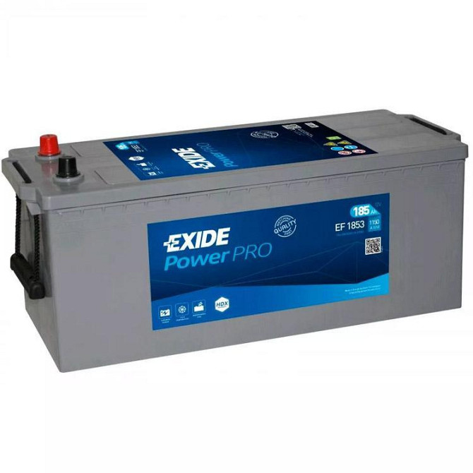 Аккумулятор автомобильный EXIDE Power PRO 185A (EF1853) Київ - изображение 1