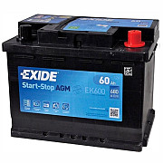 Аккумулятор автомобильный EXIDE START-STOP AGM 60A (EK600) Киев