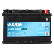 Аккумулятор автомобильный EXIDE START-STOP AGM 70A (EK700) Киев