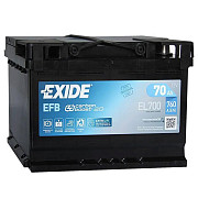 Аккумулятор автомобильный EXIDE 70A EFB (EL700) Киев