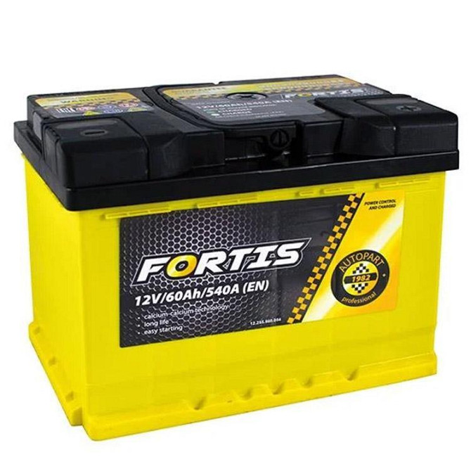 Аккумулятор автомобильный FORTIS 60 Ah/12V Euro (FRT60-00) Київ - изображение 1