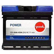 Аккумулятор автомобильный Vesna 45Ah/12V Power (415 046) Киев