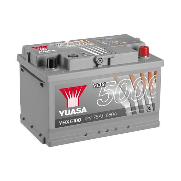 Аккумулятор автомобильный Yuasa 12V 75Ah Silver High Performance Battery (YBX5100) Киев - изображение 1