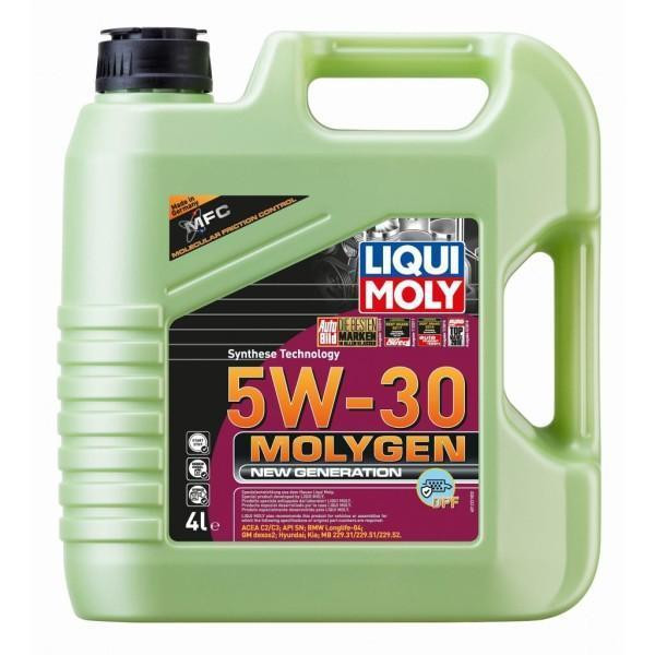 Моторное масло Liqui Moly Molygen New Generation DPF 5W-30 4л (LQ 21225) Киев - изображение 1