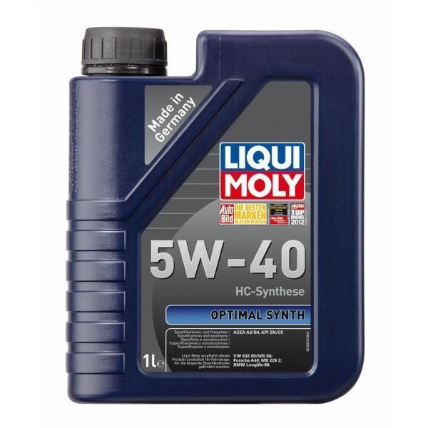 Моторное масло Liqui Moly Optimal Synth 5W-40 1л (LQ 3925) Київ - изображение 1