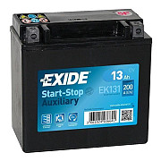 Аккумулятор автомобильный EXIDE START STOP AUXILIARY 13Ah (+/-) (200CCA) (EK131) Киев