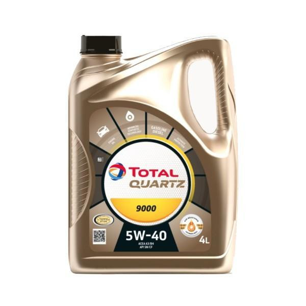 Моторное масло Total QUARTZ 9000 5W-40 4л (TL 216565) Київ - изображение 1