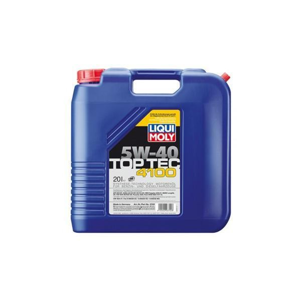 Моторное масло Liqui Moly Top Tec 4100 SAE 5W-40 20л. (3702) Киев - изображение 1