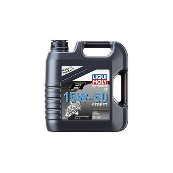 Моторное масло Liqui Moly Motorbike 4T 15W-50 Street 4л. (1689) Київ - изображение 1