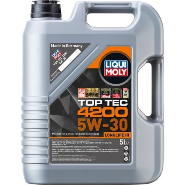 Моторное масло Liqui Moly Top Tec 4200 SAE 5W-30 5л. (7661) Киев - изображение 1