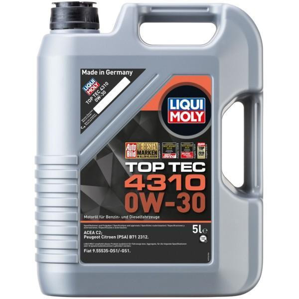 Моторное масло Liqui Moly Top Tec 4310 0W-30 5л. (2362) Киев - изображение 1