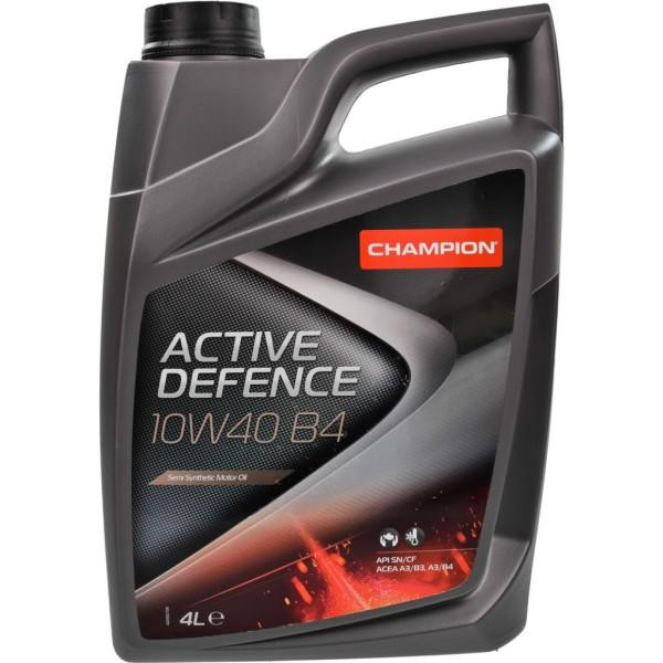 Моторное масло Champion ACTIVE DEFENCE 10W40 B4 4л (8204111) Київ - изображение 1