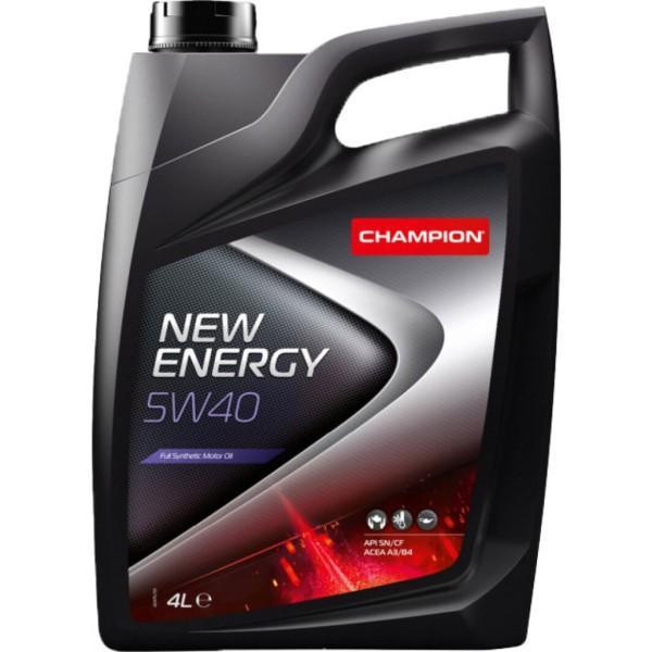 Моторное масло Champion NEW ENERGY 5W40 4л (8211751) Київ - изображение 1