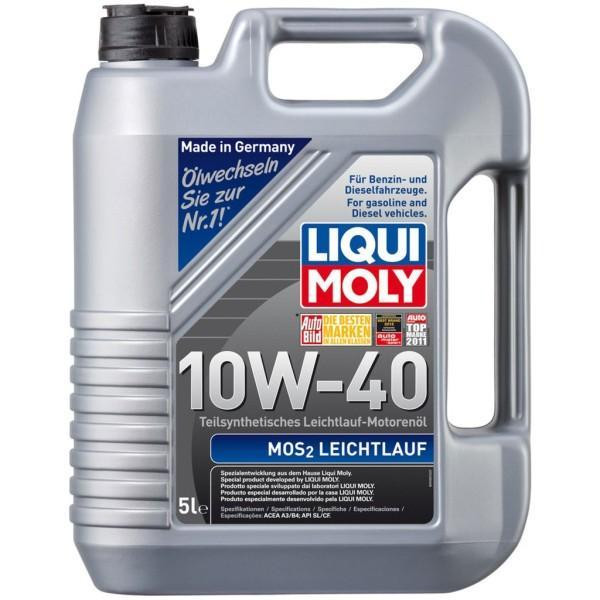 Моторное масло Liqui Moly MoS2 Leichtlauf SAE 10W-40 5л. (2184) Киев - изображение 1