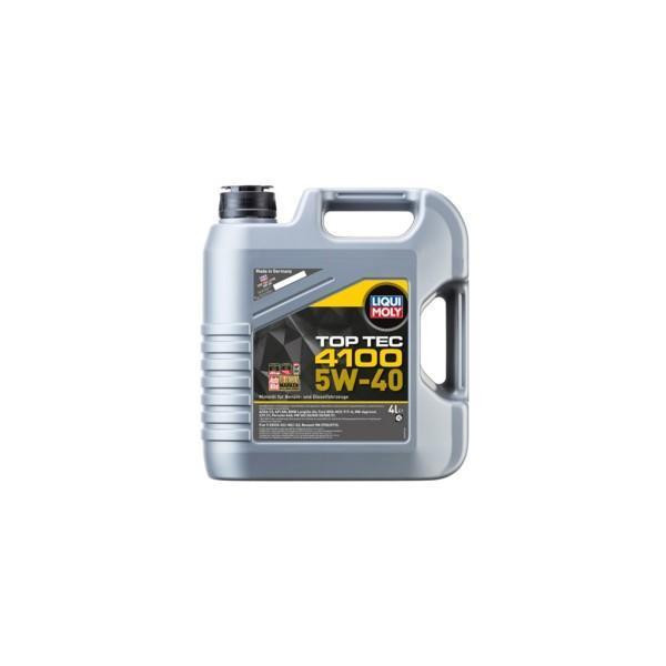 Моторное масло Liqui Moly Top Tec 4100 SAE 5W-40 4л. (2195) Киев - изображение 1