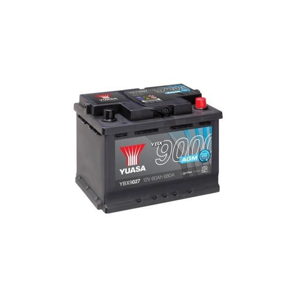 Аккумулятор автомобильный Yuasa 12V 60Ah AGM Start Stop Plus Battery (YBX9027) Київ - изображение 1