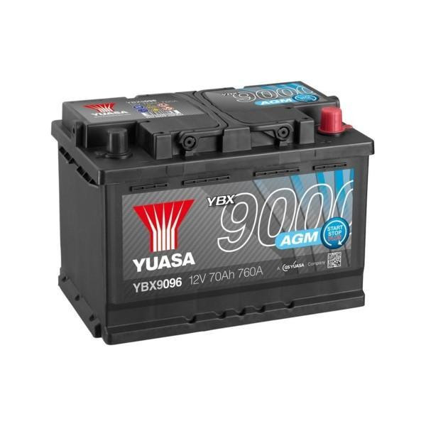 Аккумулятор автомобильный Yuasa 12V 70Ah AGM Start Stop Plus Battery (YBX9096) Київ - изображение 1