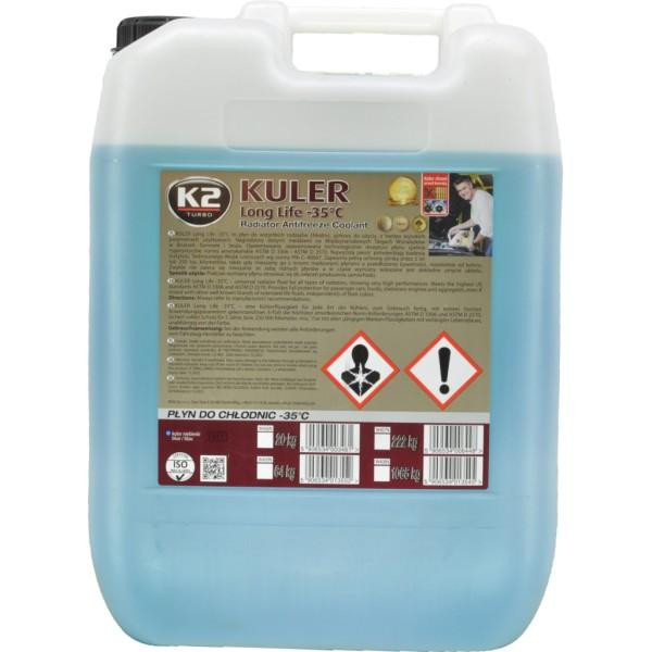 Антифриз K2 KULER -35C 20кг BLUE (W406N) Київ - изображение 1