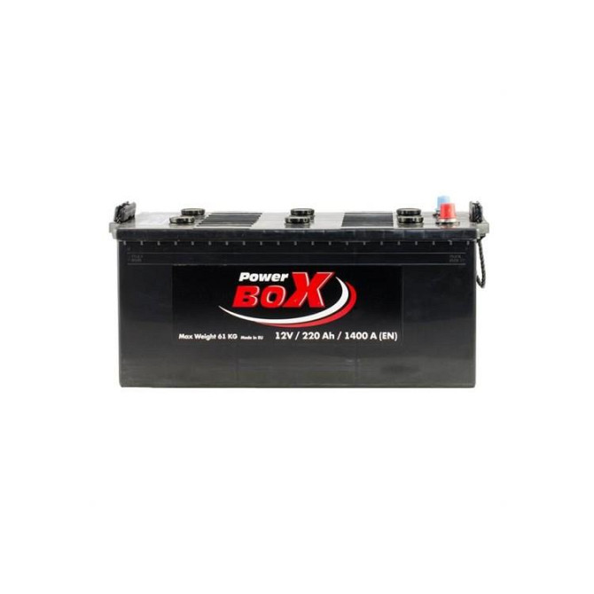 Аккумулятор автомобильный PowerBox 220 Аh/12V А1 (SLF220-00) Київ - изображение 1