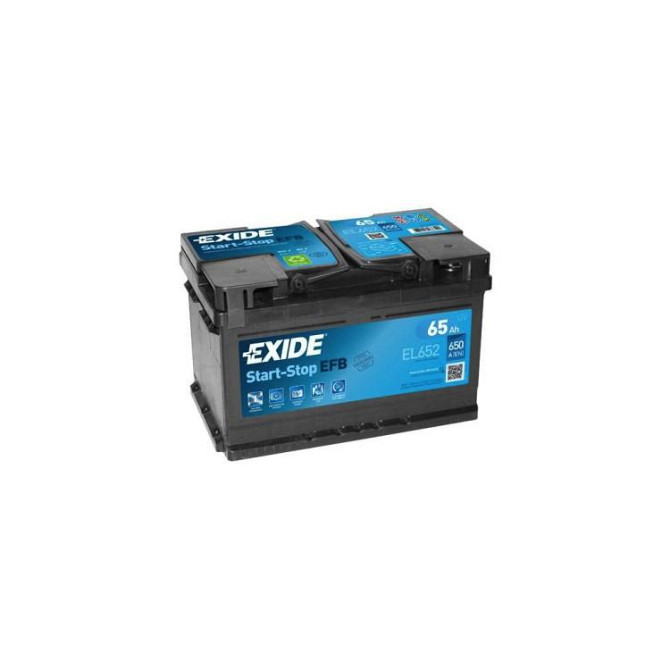 Аккумулятор автомобильный EXIDE START-STOP EFB 65A (EL652) Київ - изображение 1