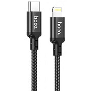 Кабель Hoco X14 Double speed PD Type-C to Lightning 3A 1m Black (Код товару:38094) Харьков