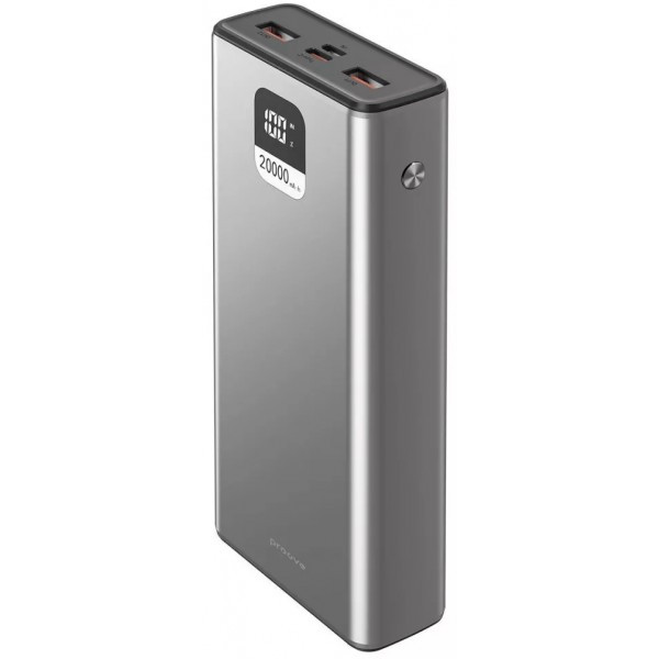 Power Bank Proove Guardian 22.5W 20000mAh Metal Gray (PBG222210004) (Код товару:38301) Харьков - изображение 1