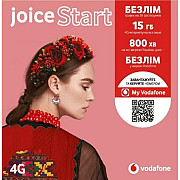 Стартовий пакет Vodafone Joice Start (перші 6 пакетів сплачені) (Код товару:38325) Харьков