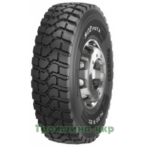 14 R20 Pirelli S02 PISTA 164/160K Ведуча вантажна шина Киев - изображение 1