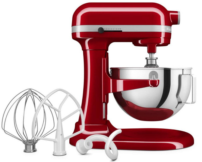 Кухонная машина KitchenAid Heavy Duty 5KSM55SXXEER 375 Вт красный Киев - изображение 1