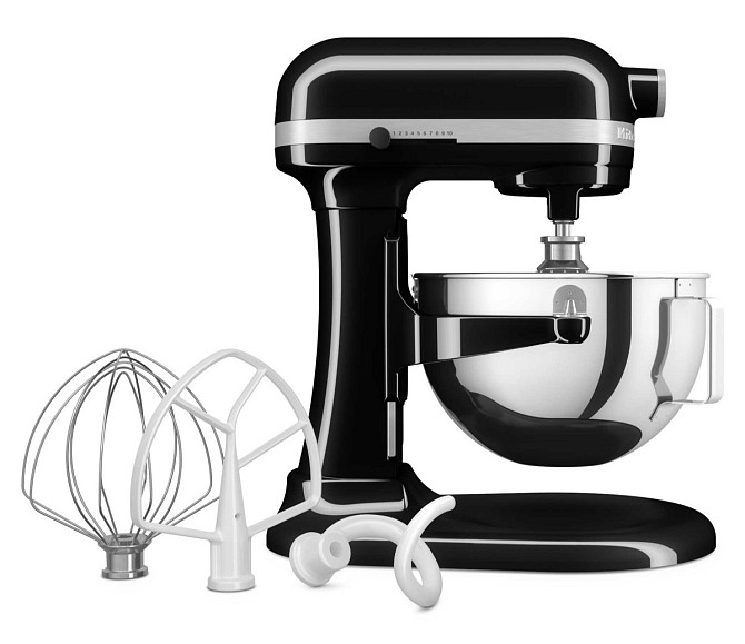 Кухонная машина KitchenAid Heavy Duty 5KSM55SXXEOB 375 Вт черный Київ - изображение 1