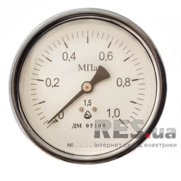 Манометр ДМ05100 1,0 МПа-1,5 Стеклоприбор Киев - изображение 1