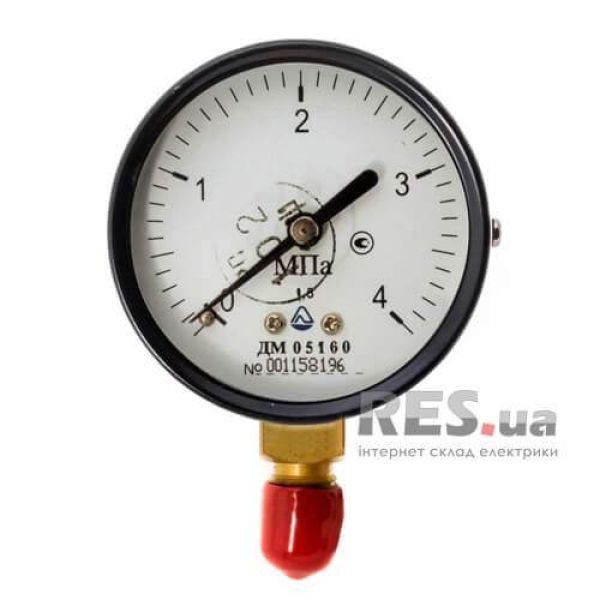 Манометр ДМ05160 4,0 МПа-1,5 Стеклоприбор Киев - изображение 1