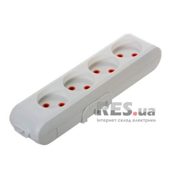 Колодка 4 гнезда без заземления VIKO Multi-Let (90112400) Киев - изображение 1