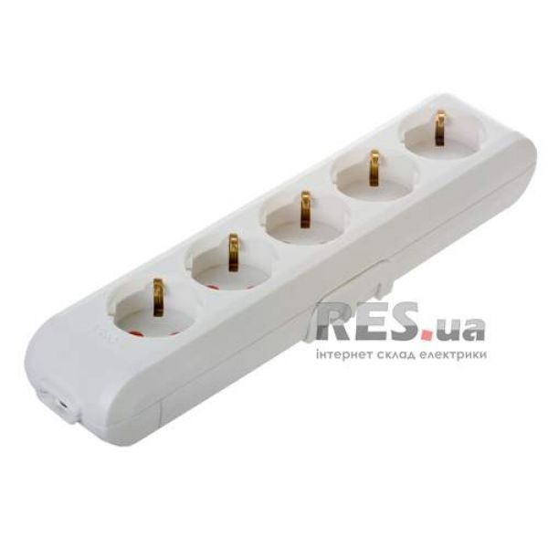 Колодка 5 гнезд с заземлением VIKO Multi-Let (90114500) Киев - изображение 1
