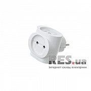 Тройник белый Р36-195 Київ