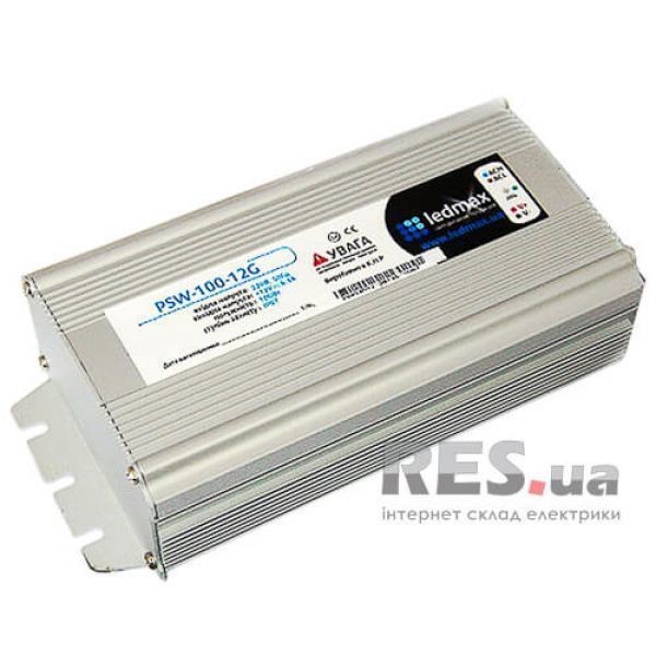 Блок питания 12В/100Вт/IP65 железный корпус (PSW-100-12) LEDMAX Київ - изображение 1