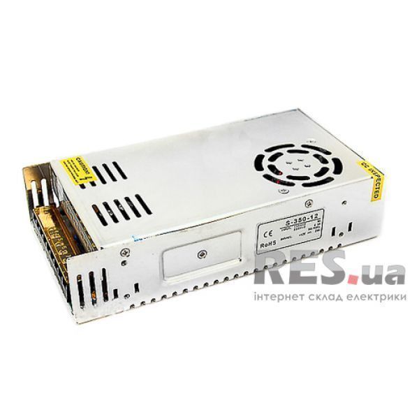 Блок питания 12В/350Вт/IP21 железный корпус (PS-350-12) LEDMAX Київ - изображение 1