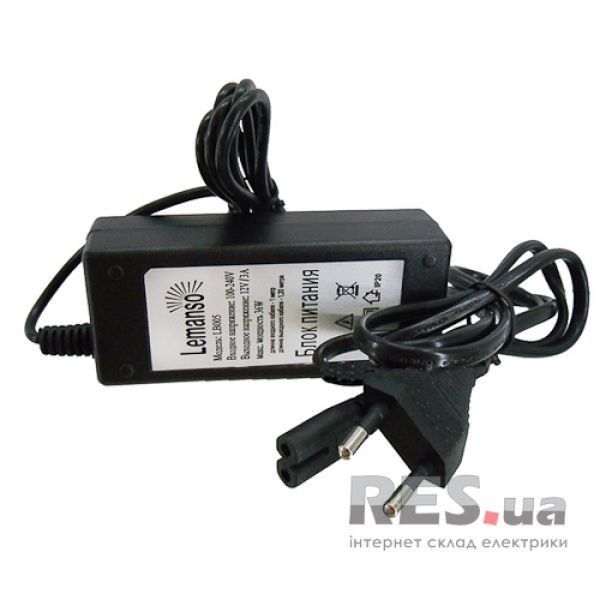 Блок питания 12В/36Вт/IP20 пластиковый корпус LB005(LM815) Lemanso Київ - изображение 1